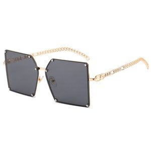 Square Rivet Chain sunglasses